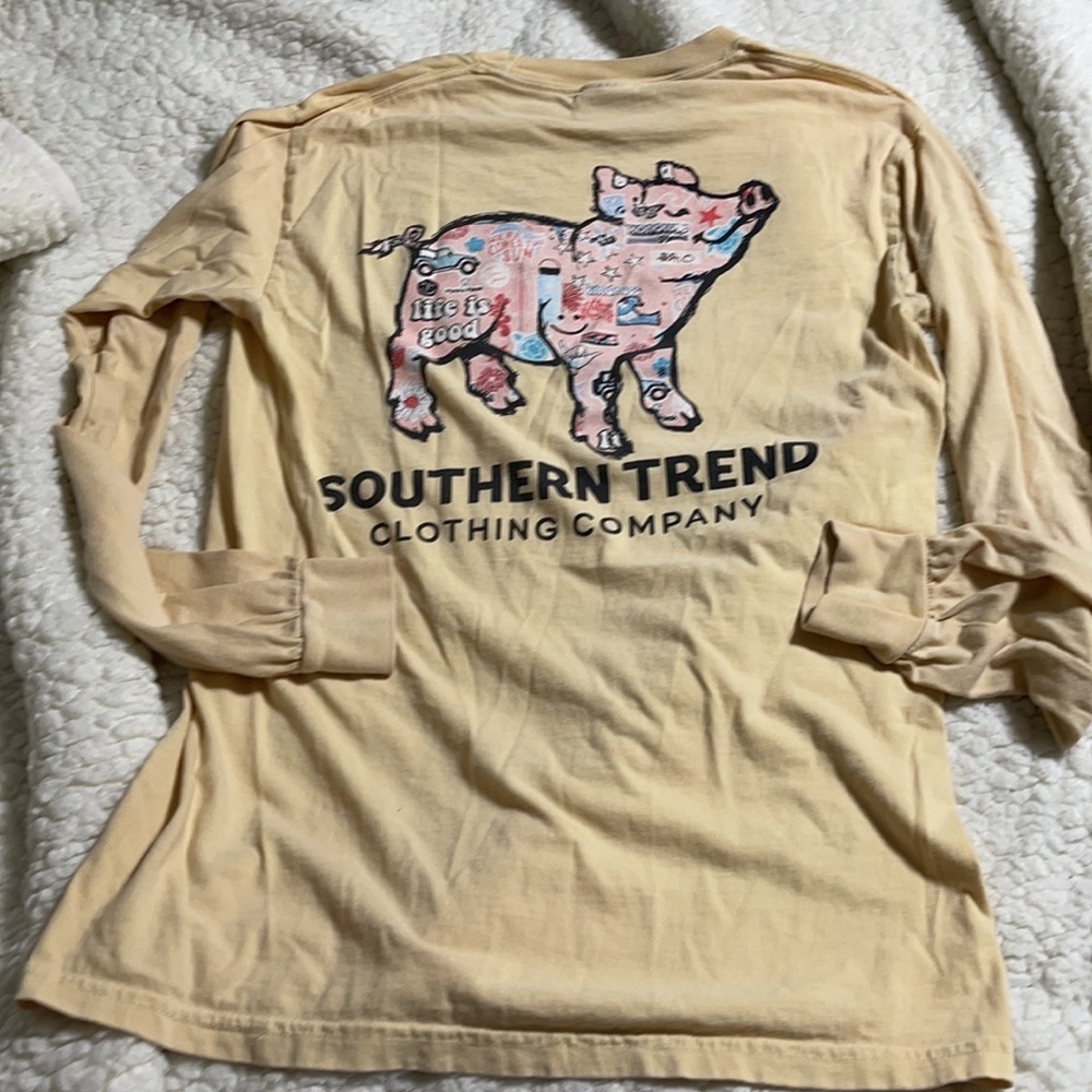 Cute l/s VSCO girl tshirt S